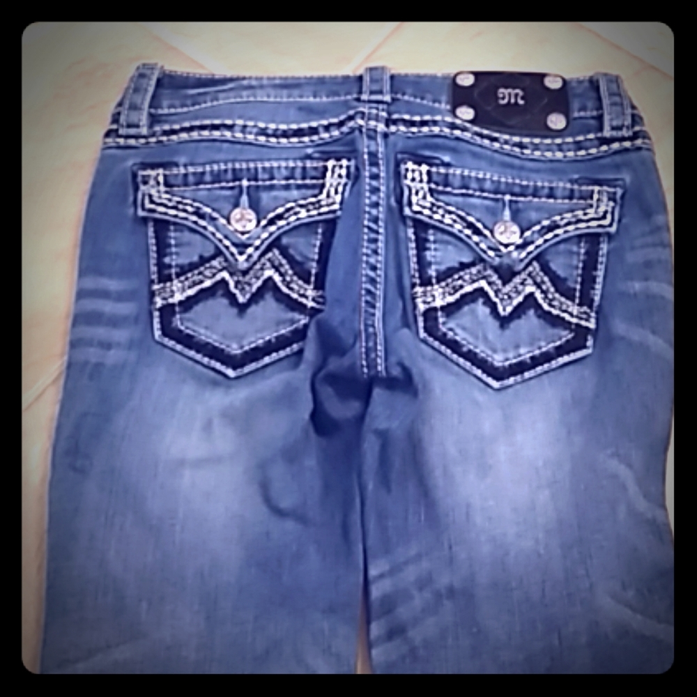 MISS ME JEANS SIZE 26 1/2